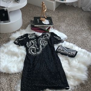 Sequin Black/Silver👗